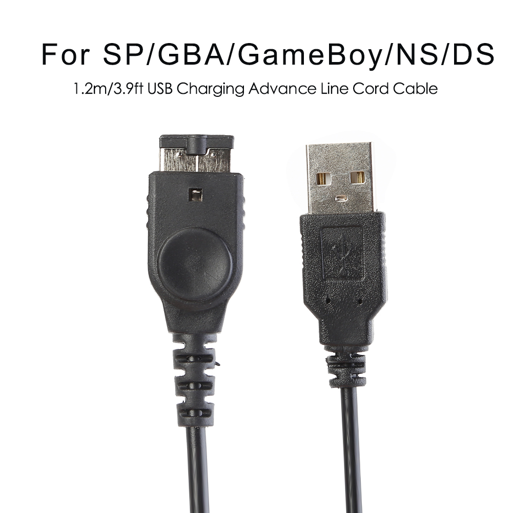 High USB Charger Charging Lead Cable Fit Portable Games Accessories for Nintend DS NDS Gameboy Advance SP GBA SP