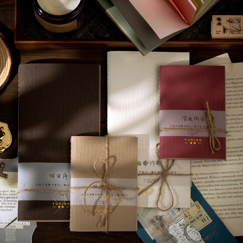 4Style Special Paper Source Material Notebook Phase I A Little While Series Ins Retro DIY Blend Base Decoration Scrapbooking