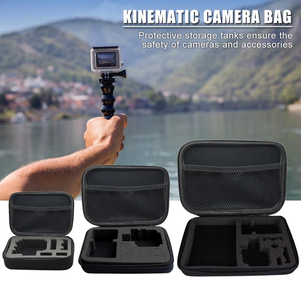 EVA Sammeln Fall Tasche Angemessener Lagerung Bequem Zugang Anti-schock Lagerung Box für GoPro Hero Sport Kamera Werkzeug