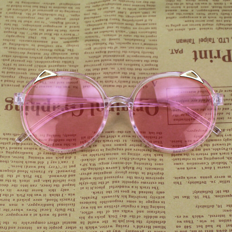 Baby freundlicher Sonnenbrille Katze Ohren freundlicher Gläser Ich bin Freien Mädchen Brillen Schattierungen Brille
