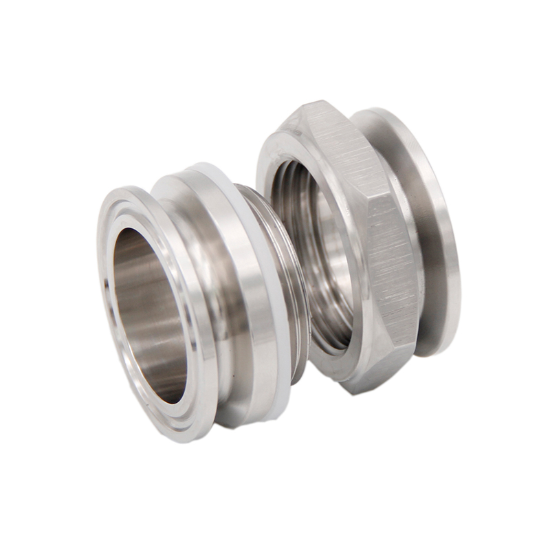 Weldless 1.5" TC Triclamp Bulkhead - Double Sided 304 Stainless Steel Homebrew Kettle Bulkhead