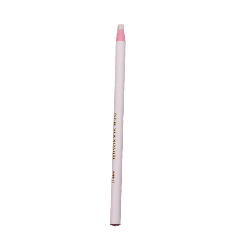 Stylo marqueur temporaire pour tissu, craie à coudre, crayon, pour vêtements en verre, meubles, cuir, artisanat, bricolage: 1pc white
