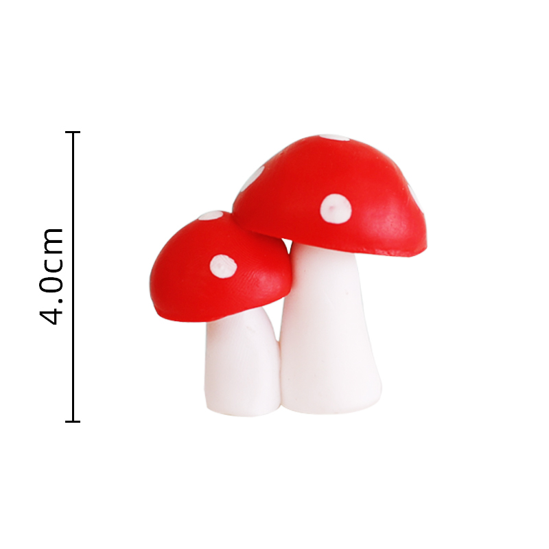 Princess Girl Happy Birthday Cake Topper Soft pottery Tree Insert Decor Apple tree Mushroom Cabin Baking Cakes Decoration: 5