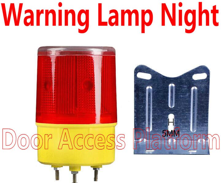 Door Warning Lamp Alarm For Access Control System, Security system No Voice, Silent alarm by stroboscopic lamp LED Light