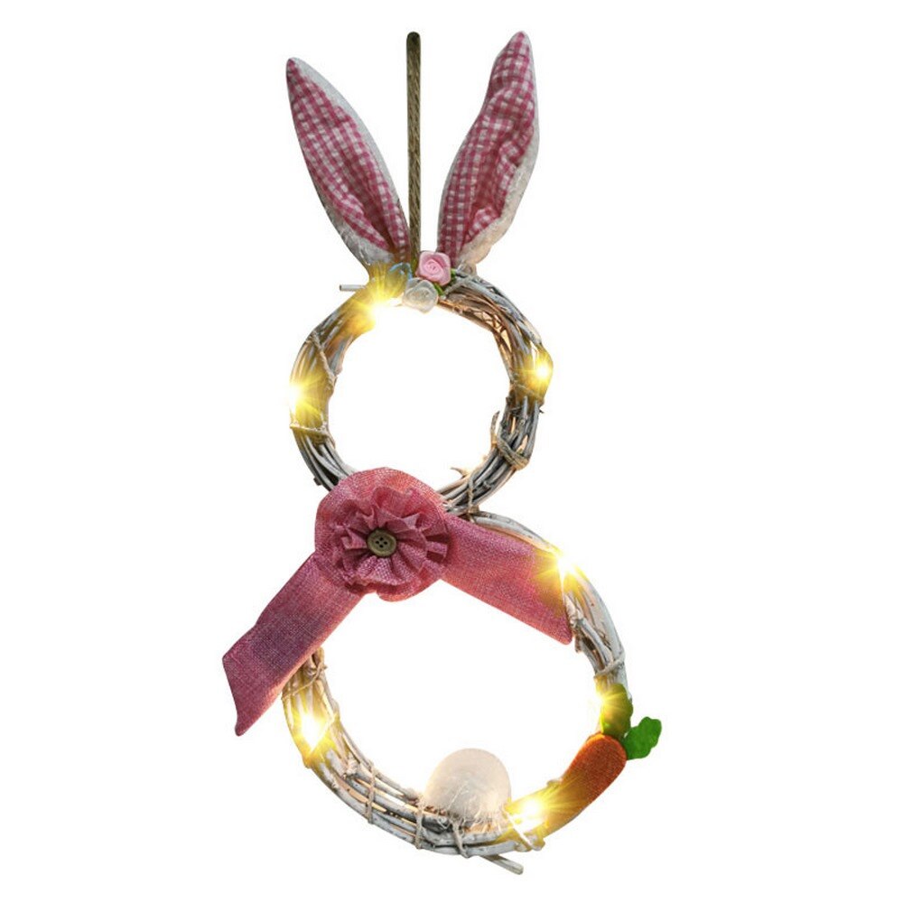 Milieuvriendelijke En Niet-toxisch Pasen Decoraties Gebruik Verlichting Te Versieren De Druif Ring Krans Pasen Home Decoratie Hanger