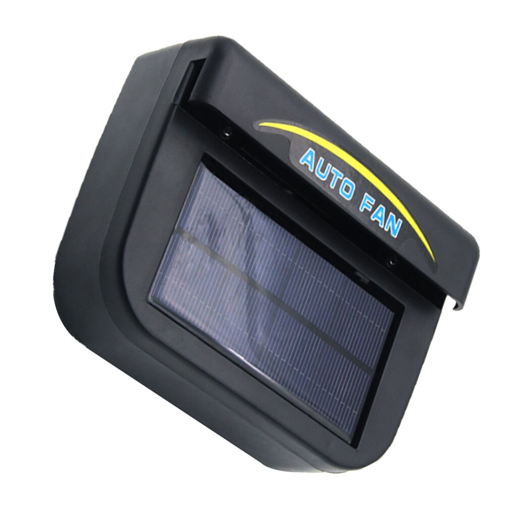 Solar Powered Car Window Windshield Auto Air Vent Cooling Cool Fan