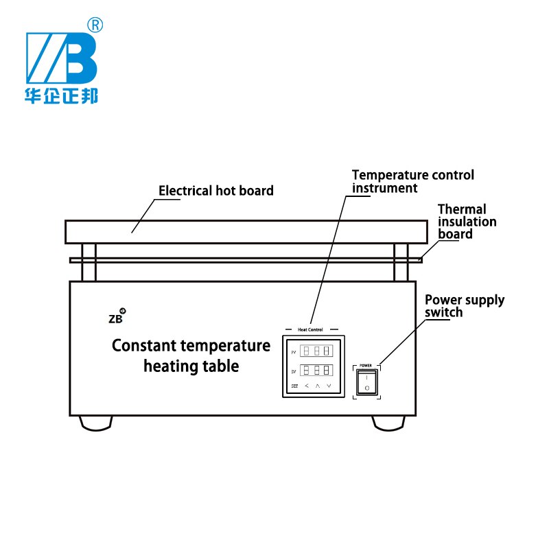 100*100mm PCB heating Plate