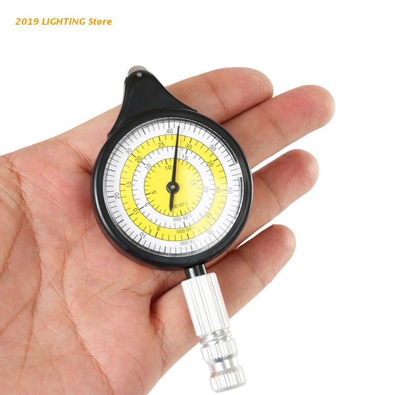 Outdoor Map Measurer Metal Wheel Mini Outdoor Navigation Tool for Camping Hiking Cycling Hunting Meatl+ABS+Acrylic Made