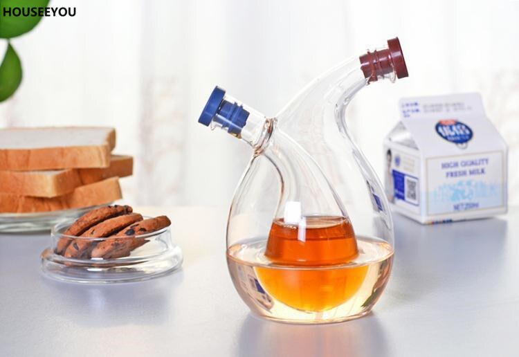 Køkkenredskaber olie og eddike sauce glas sauce både forseglet multifunktion krydderi glas opbevaring vin hjem container