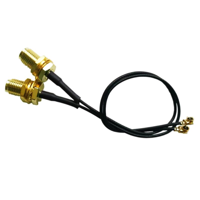 IPEX IPX zu RP-SMA Weibliche RF koax 1,13mm Zopf Kabel für Antennen, Koaxialkabel, Radio, Router Wifi Gerät Modul Instrumente