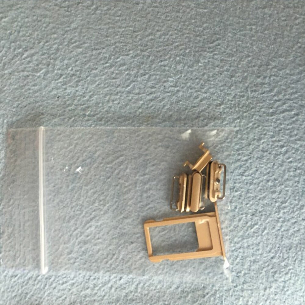 Botón lateral para iPhone 6 6S Plus 6SP 6p, botón de encendido, botones de silencio de volumen, botones laterales, juego completo de piezas de reparación, reemplazo