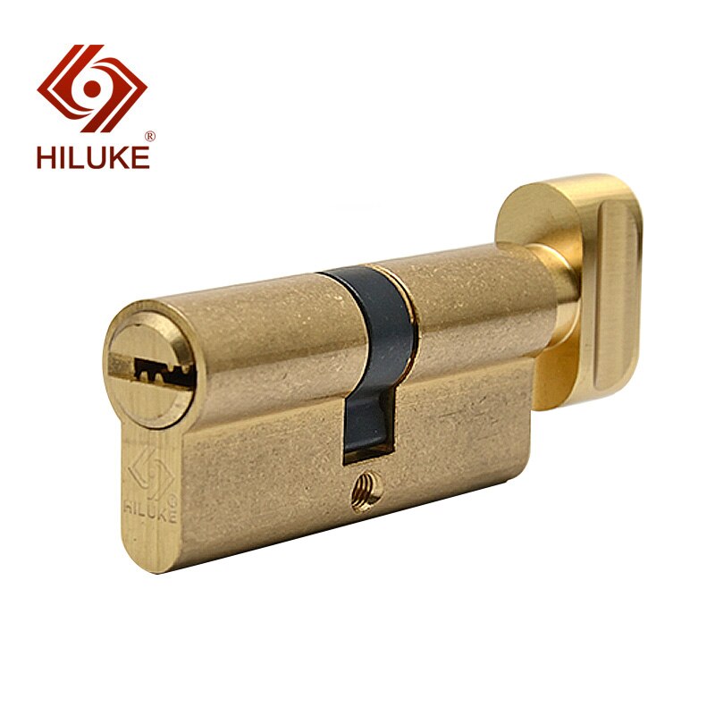 HILUKE RTC70.5C 70mm European standard lock cylinder security door copper alloy lock core hardware