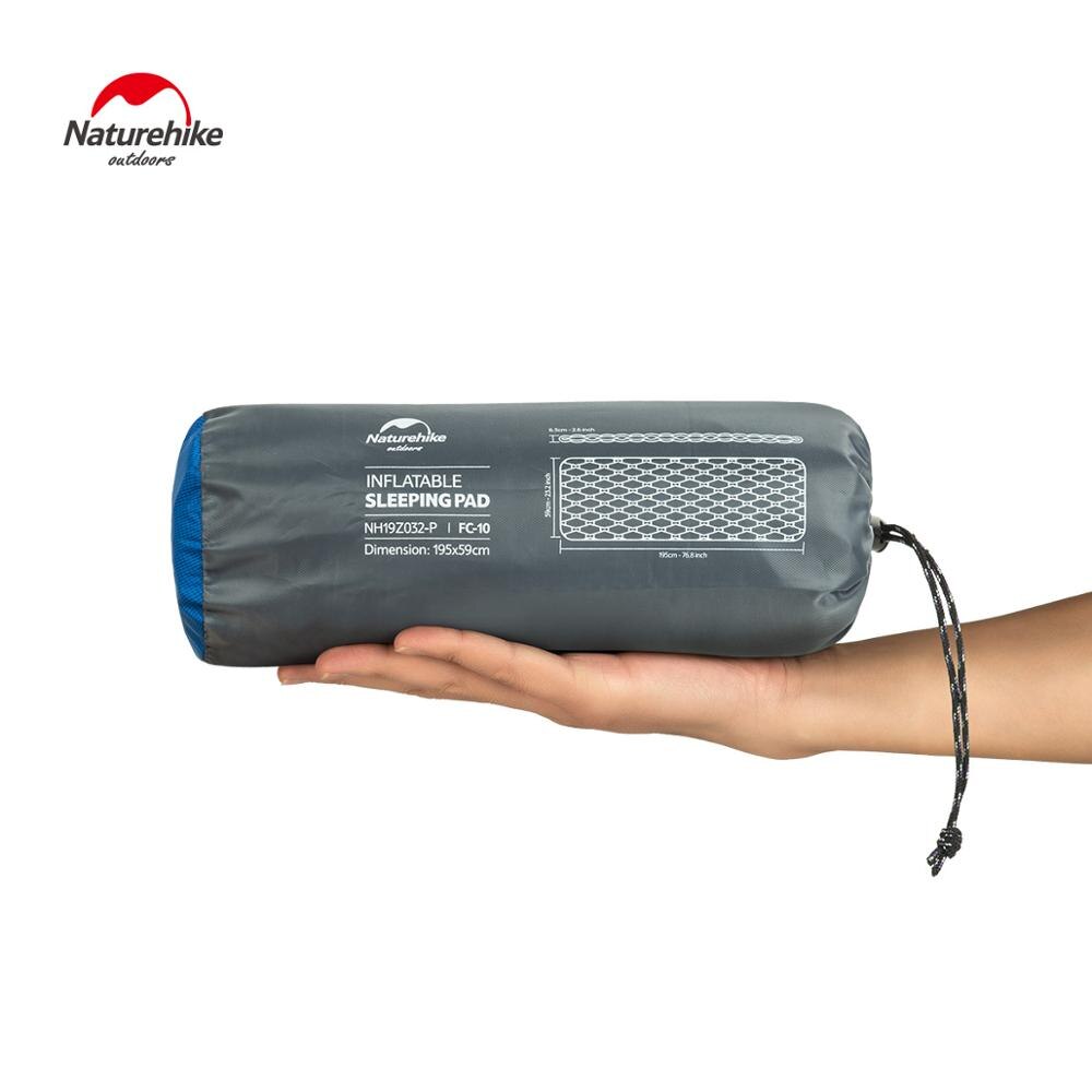 Matelas gonflables d'air de coussin de couchage de Camping de naturetrekking avec le coussin de couchage extérieur ultra-léger d'oreiller pour la randonnée Trekking