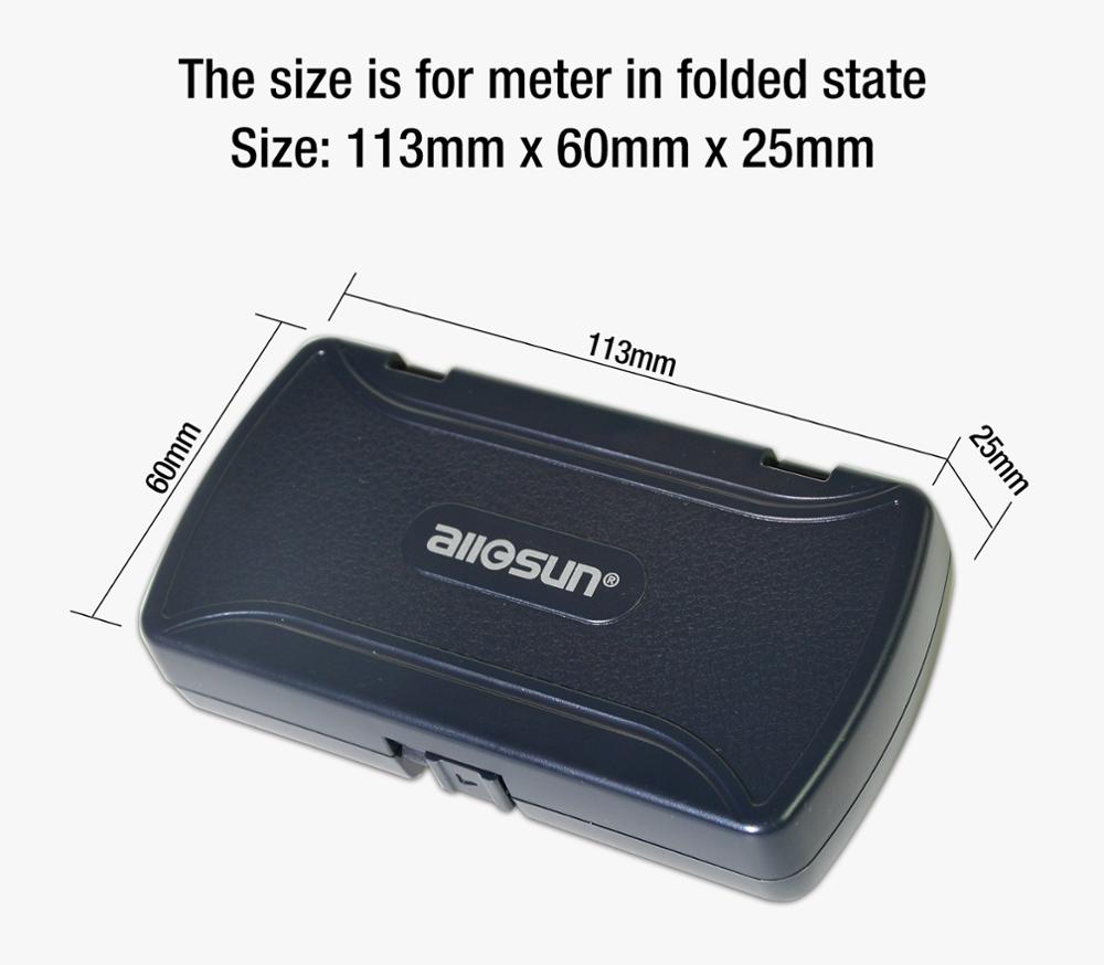 all-sun EM3085A Mini Auto Range Digital Multimeter AC DC Ammeter Voltmeter Ohm NCV Capacity Frequency Portable Pocket Meter