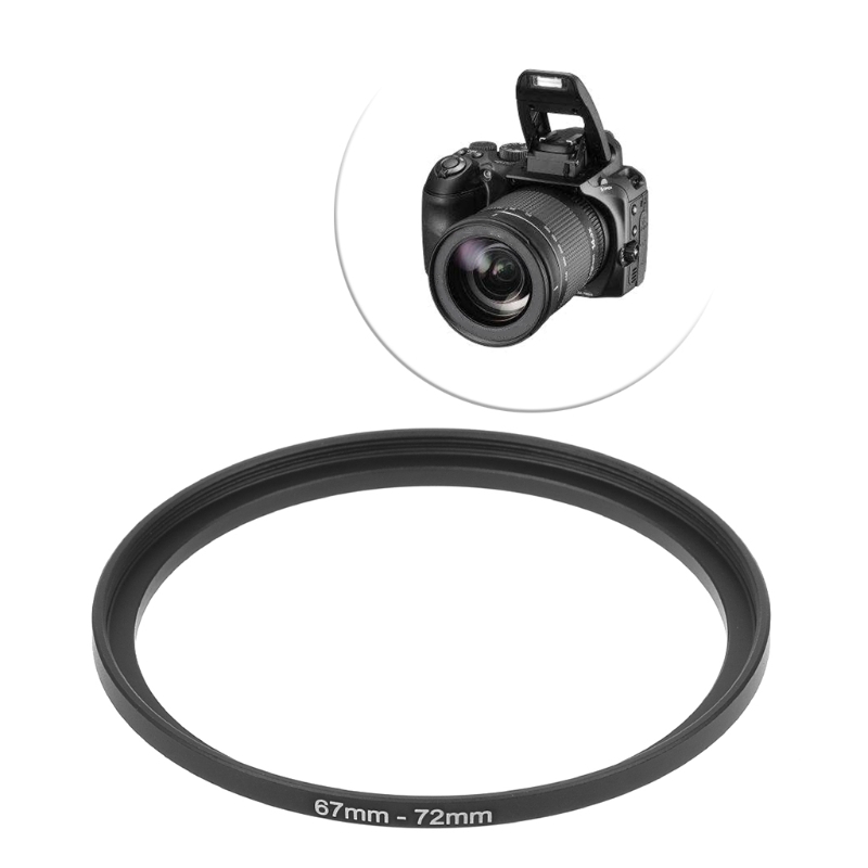 67mm à 72mm métal pas à pas anneaux adaptateur d'objectif filtre caméra outil accessoires L41F