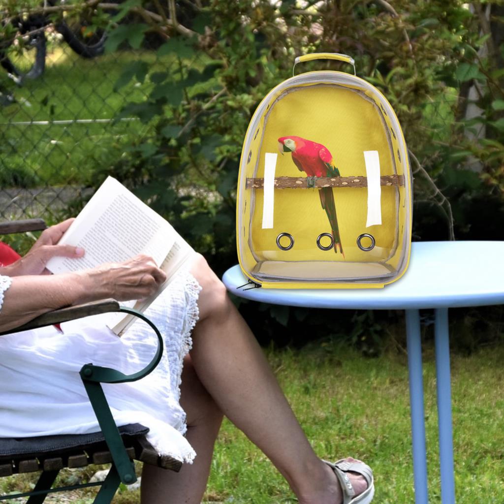 Torba na ramię dla ptaków torba na ramię dla zwierząt papuga podróżna plecak bez nadruku plecak na papugę stojak na kije plecaki na ptaki