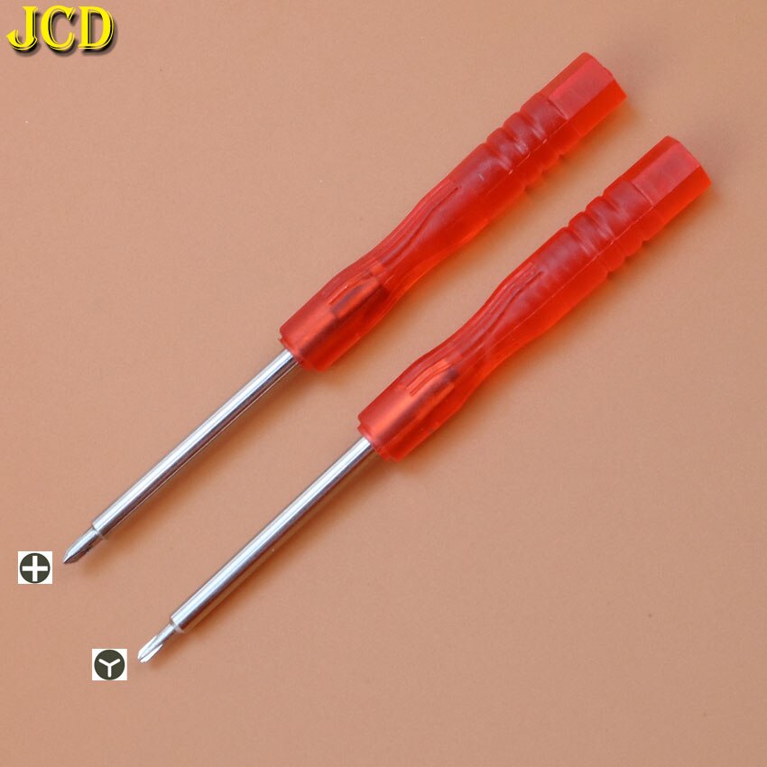 JCD Tri-FlüGel Schraubendreher Schraube Fahrer für GBC GBA SP für GBM Wii für 3DS XL Für Nintend DS lite für NDSL für NDSi Reparatur Werkzeug: 2Modelle jeder 1Stck