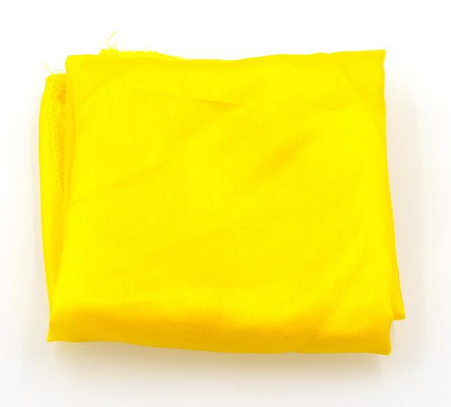 Ultradunne Magic zijden sjaal Goocheltruc speelgoed zijden verschijnen 5 stks/partij 15x15cm voor magic prop