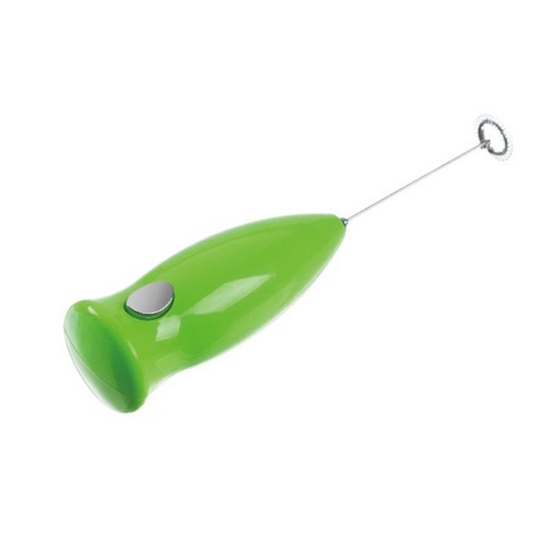 Mini Blender Electric Handheld Mixer Eggbeater Milk Frother Kitchen Supplies: Green