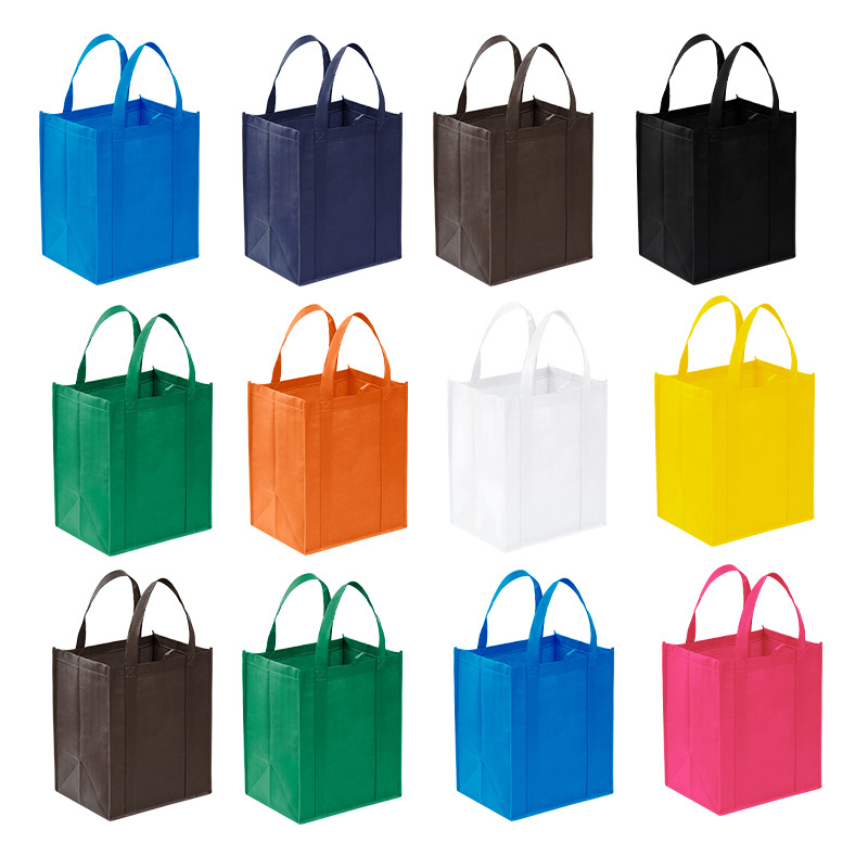 Foldable Shopping Bag Large Capacity Tote Bag Reusable Grocery Pouch Non-Woven Travel Storage Bags Eco Women Shopping Handbag