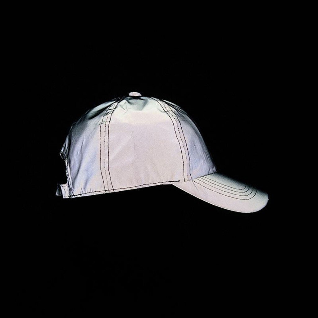 Adult Luminous Reflective Baseball Cap Sun Hat Hip Hop Casual Outdoor Riding Sets Hat Breathable Don't Boring Hat Gorro