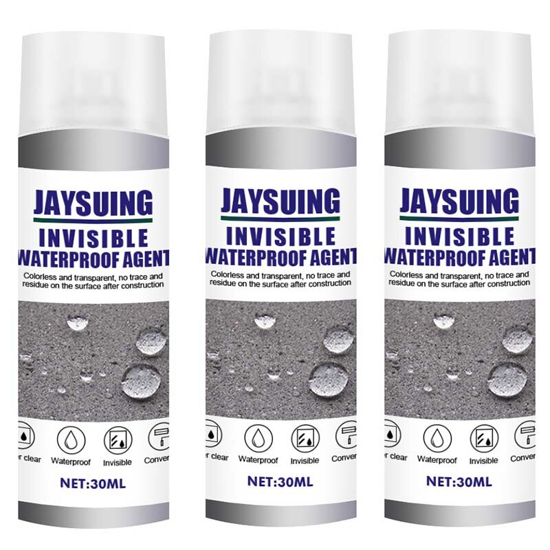 JAYSUING 3PCS Sealant Coating Liquid Waterproof Strong Adhesion Leak Water Leak Repair Sealant Plug: Default Title