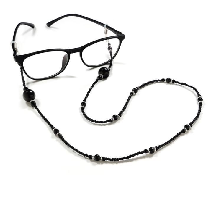 Etnische Stijl Zwart Wit Bead Lanyard Hold Bandjes Leesbril Keten Mode Vrouwen Zonnebril Accessoires Cords Etnische Stijl