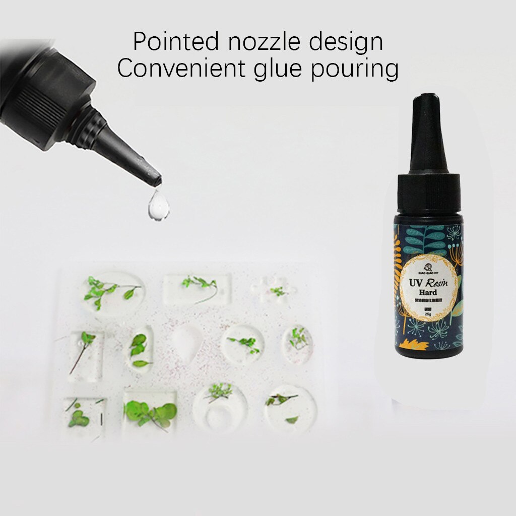 Undefined Newly UV Ultraviolet Resin Gel Curing Quick-drying Non-toxic Transparent Sunlight Activated Hard DIY Curing Epoxy