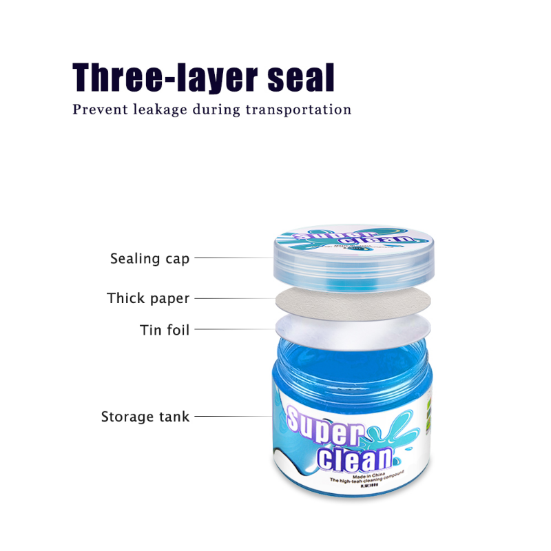 Car Cleaner Gel Slime for Cleaning Machine Auto Vent Magic Dust Remover Glue Computer Keyboard Dirt Cleaner Car Wash Interior