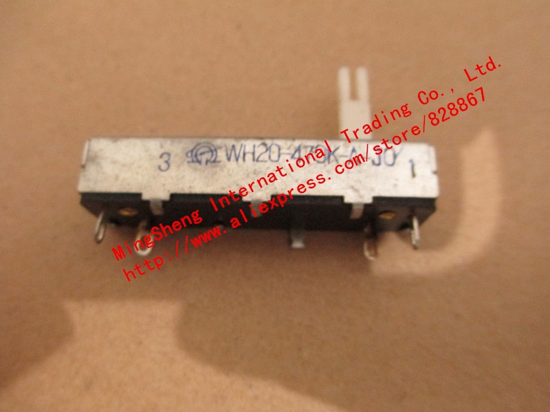 original 100% WH20-1-0.125W 4.7K 10K 47K 100K 220K 470K potentiometer fader (SWITCH)
