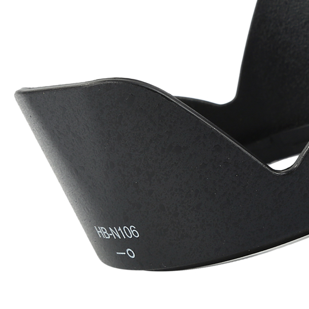 Kamera Gegenlichtblende HB-N106 Bajonetthalterung für Nikon D3500 D5600 mit AF-P DX Nikkor 18–55 mm f/3,5–5,6 G VR 55 mm Filterobjektiv