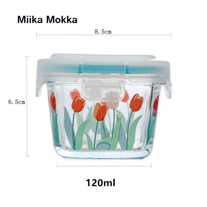 Japanse Stijl Transparant Glas Salade Kommen Met Deksels Container Dispenser Cake Fruitschaal Dessert Snack Kom Keuken Organizer