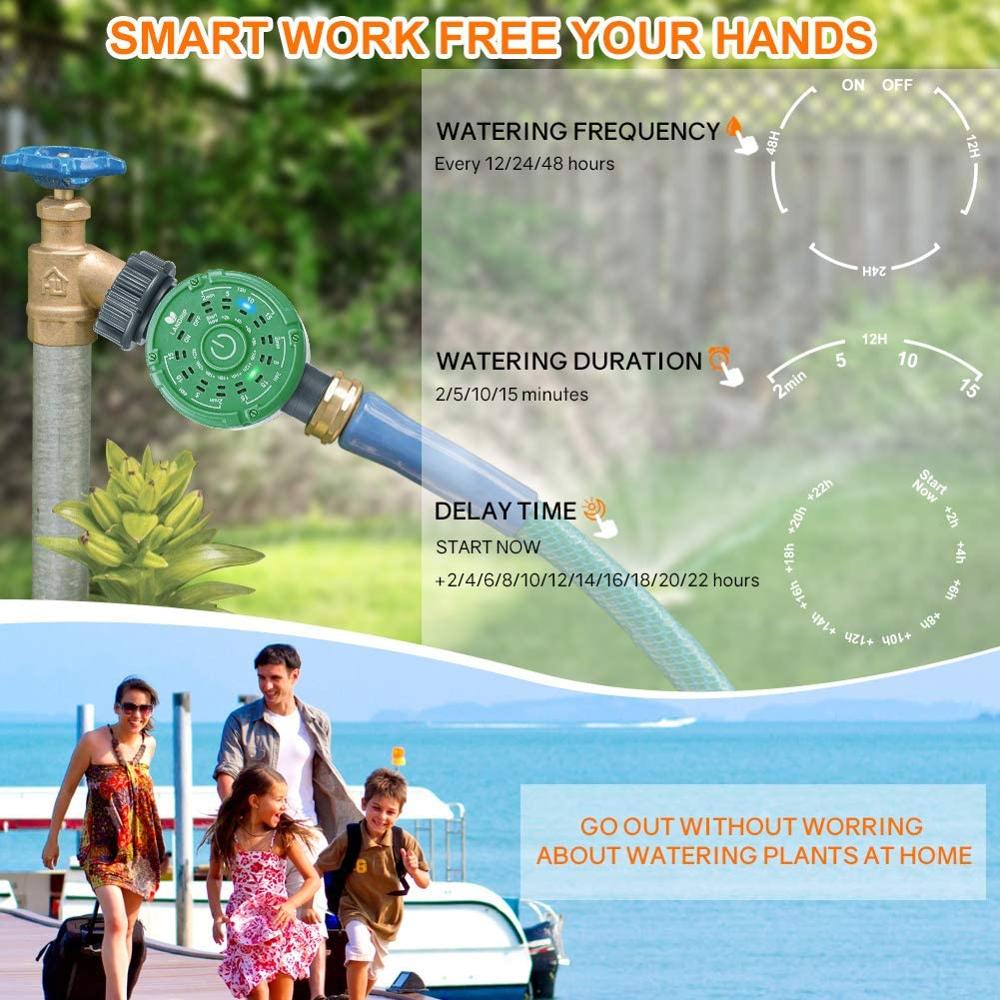 Garden Watering Timer Outdoor Automatic Irrigation System watering system timer