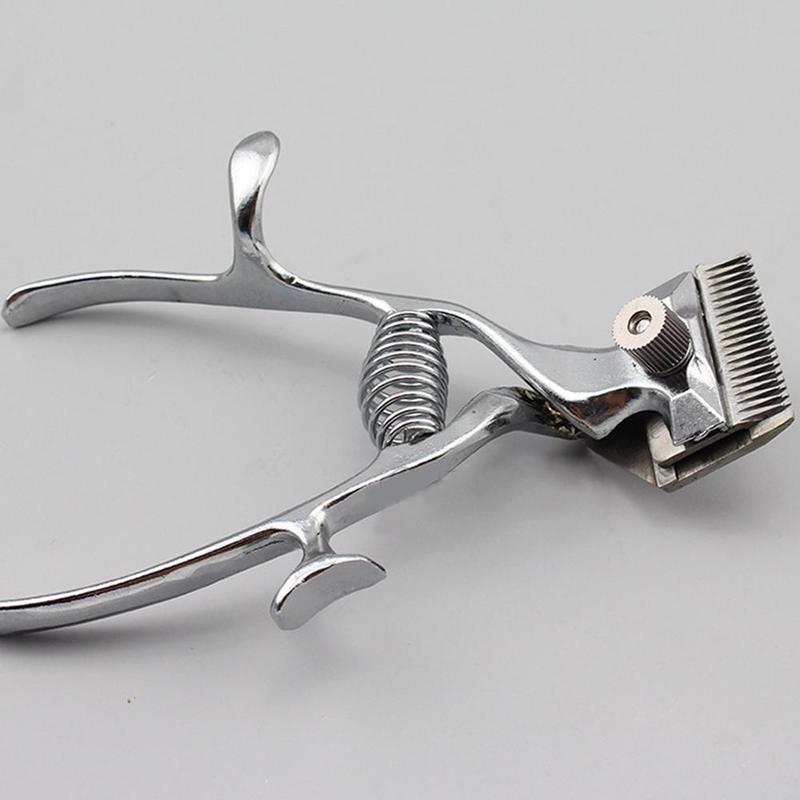 Professionelle Haarschneidemaschine Manuelle Haar Haarschneidemaschine Trimmer drücken Niedrigen Haarschnitt Hand Nicht-Elektrische Rasierer Cutter Lärm Haar F1M1
