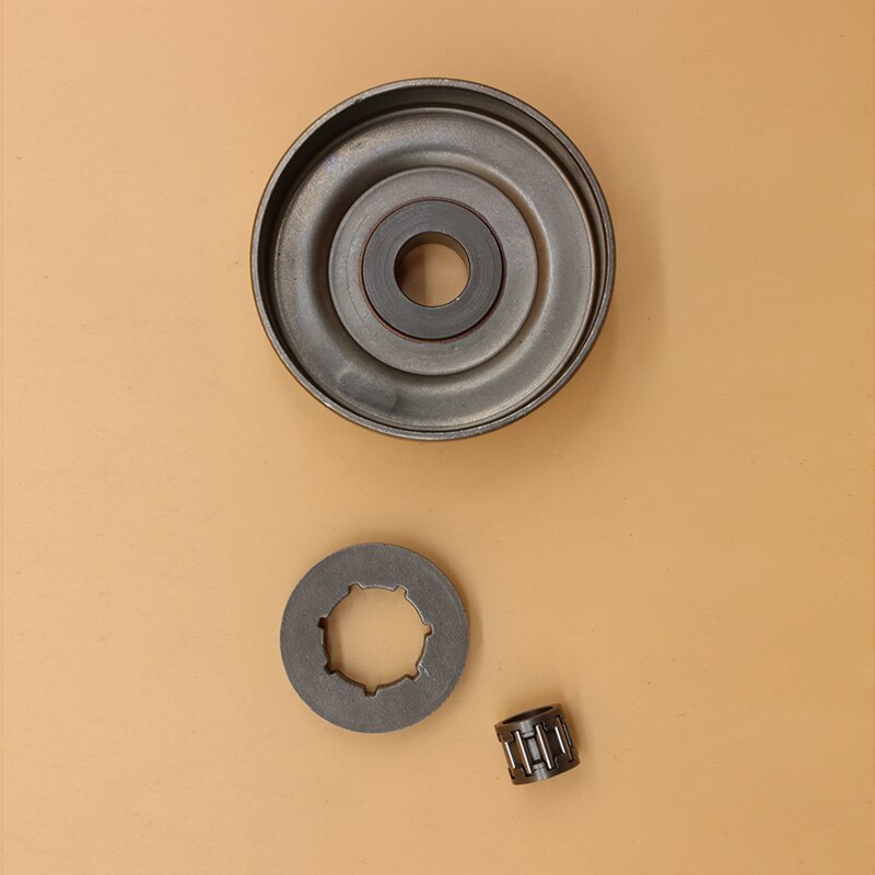 . 325 "8 zähne Kupplung Trommel Kettenrad Felge Käfig Lager Fit Für PARTNER 350 351 Kettensäge Ersatzteile