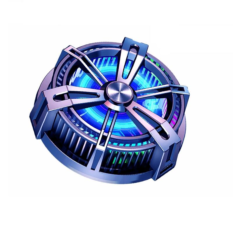 X12 Telefoon Tablet Radiator Mute Koel Licht Magnetische Game Quick Koelventilator Draagbare Halfgeleider Gaming Koeler Voor Smart Telefoon: Default Title