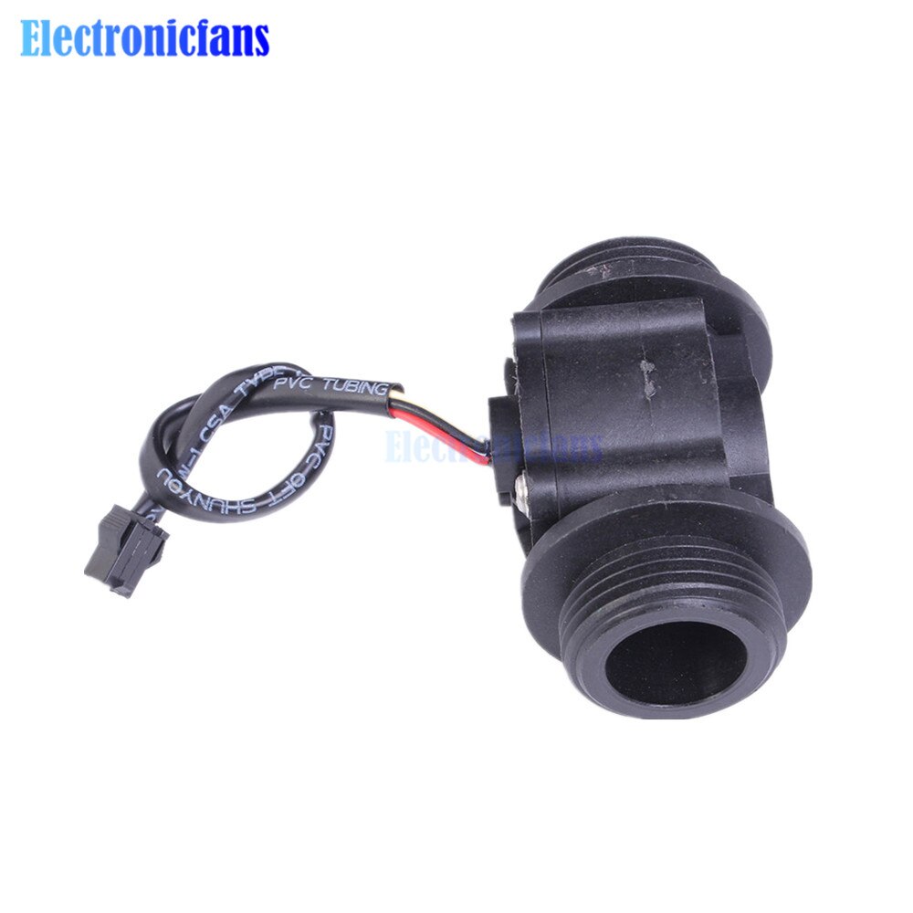 DN25 Water Level Liquid Flow Sensor Flow Sensor Water Controller Dc 5-24V Puls Hall Flowmeter Voor Flow meting Apparaat