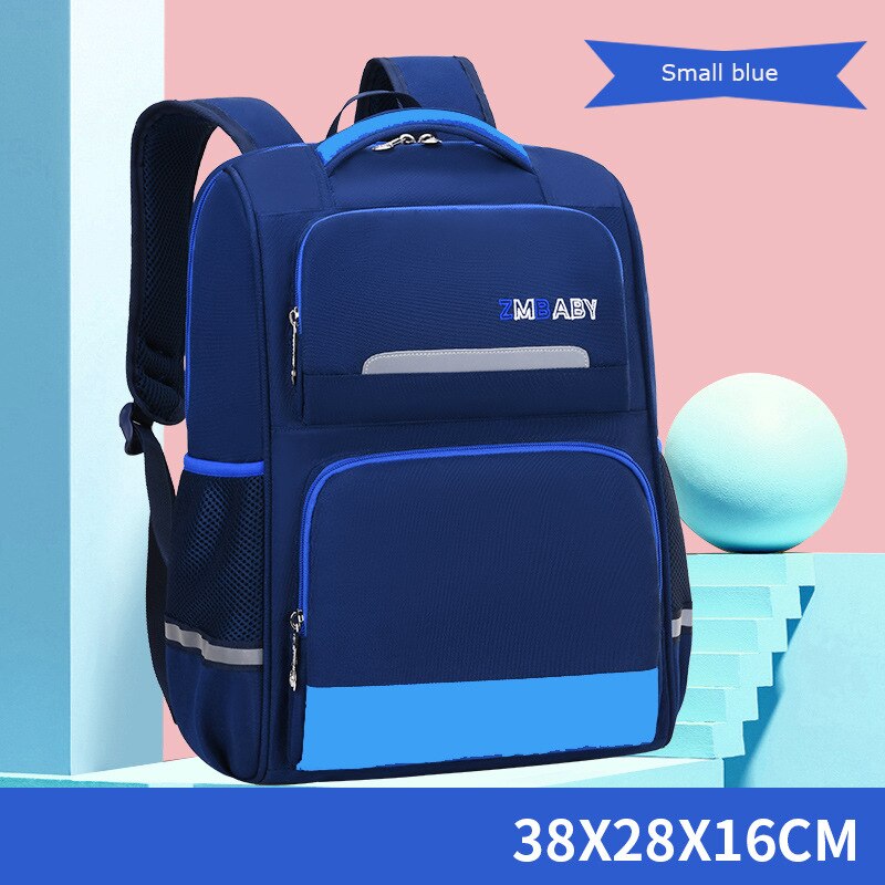 Kids School Rugzak Kinderen Schooltassen Voor Satchel School Rugzakken Jongens Meisjes Orthopedische Schooltas Mochila Infantil: small blue