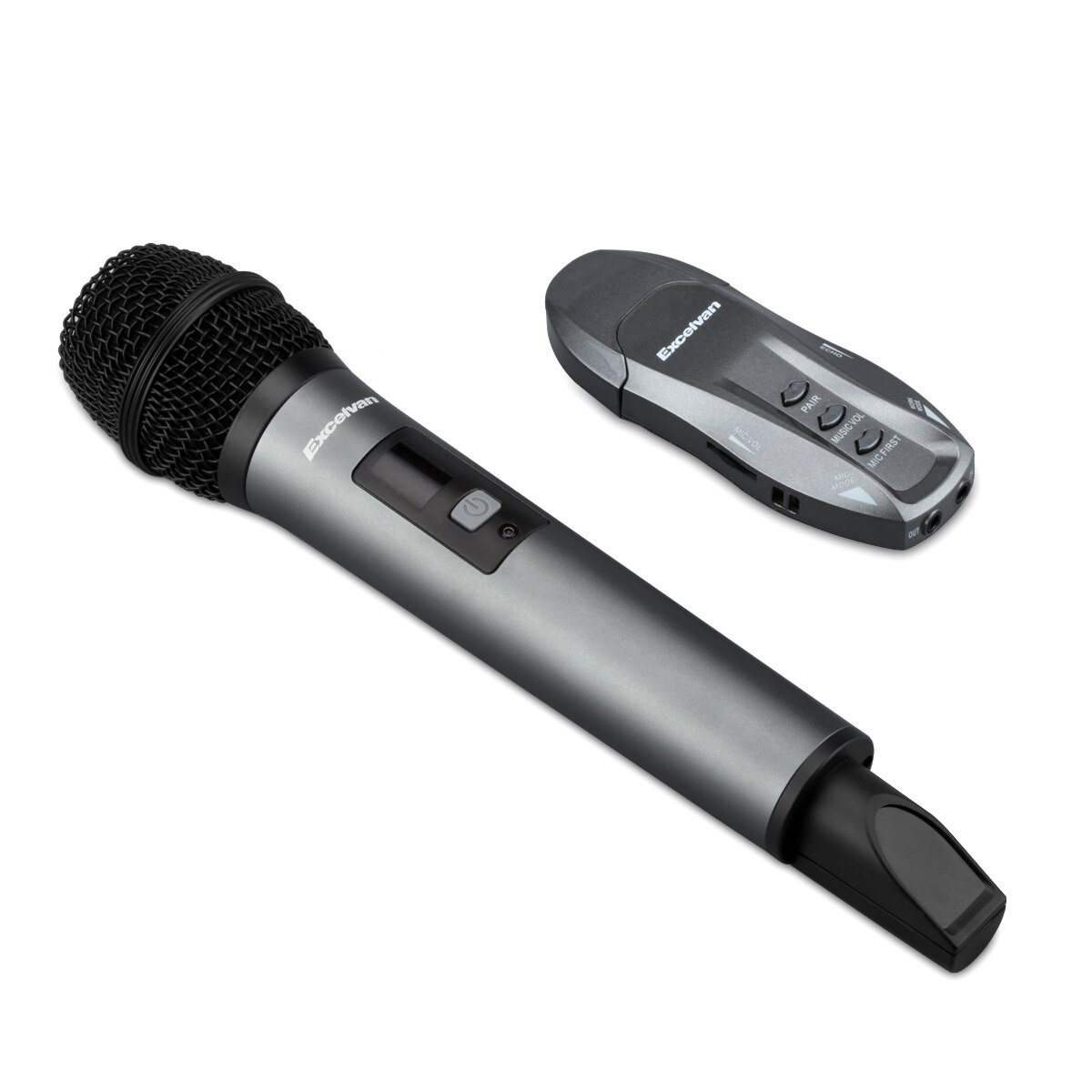 Micrófono inalámbrico Bluetooth de excelente van K18V con aplicación de soporte de Receptor para conferencia de entretenimiento en casa