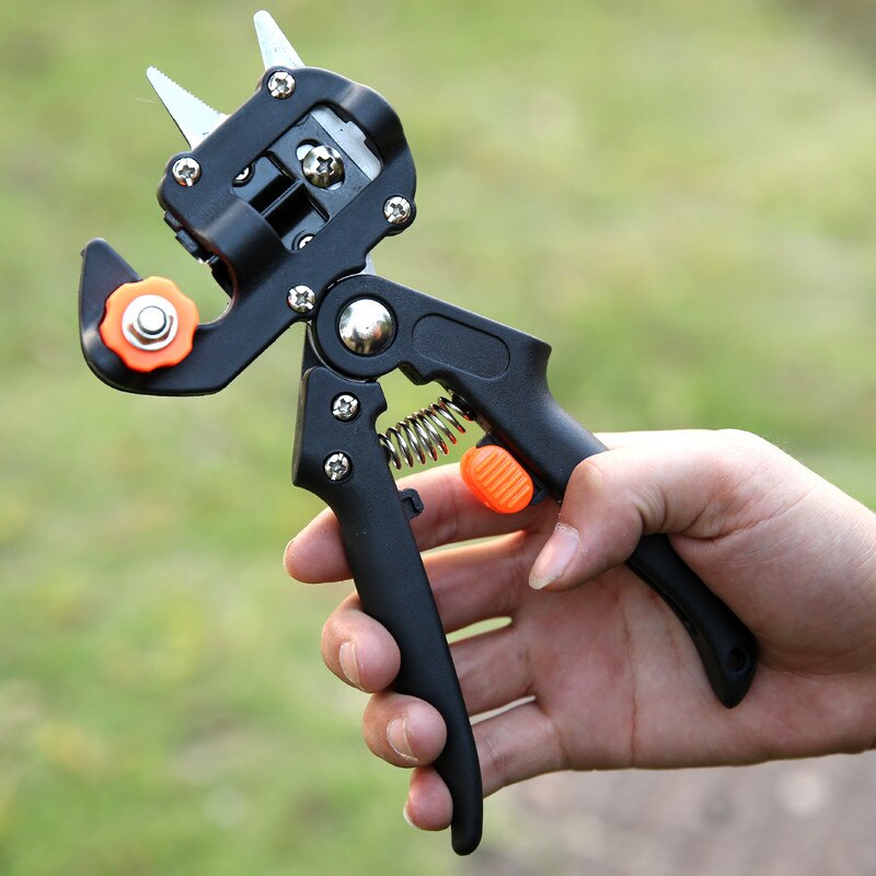 Garden Grafting Tool Pruner Kit with Grafting Tapes Plant Branch Twig Vine Fruit Tree Cutting Scissors Shear Garden Tools