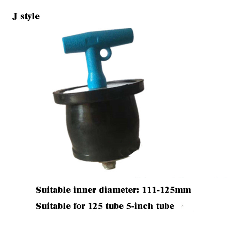 Rubber Plug With Handle Sewer Drain Pipe Plug Return Pipe Plugging Water Channel Sealing: J