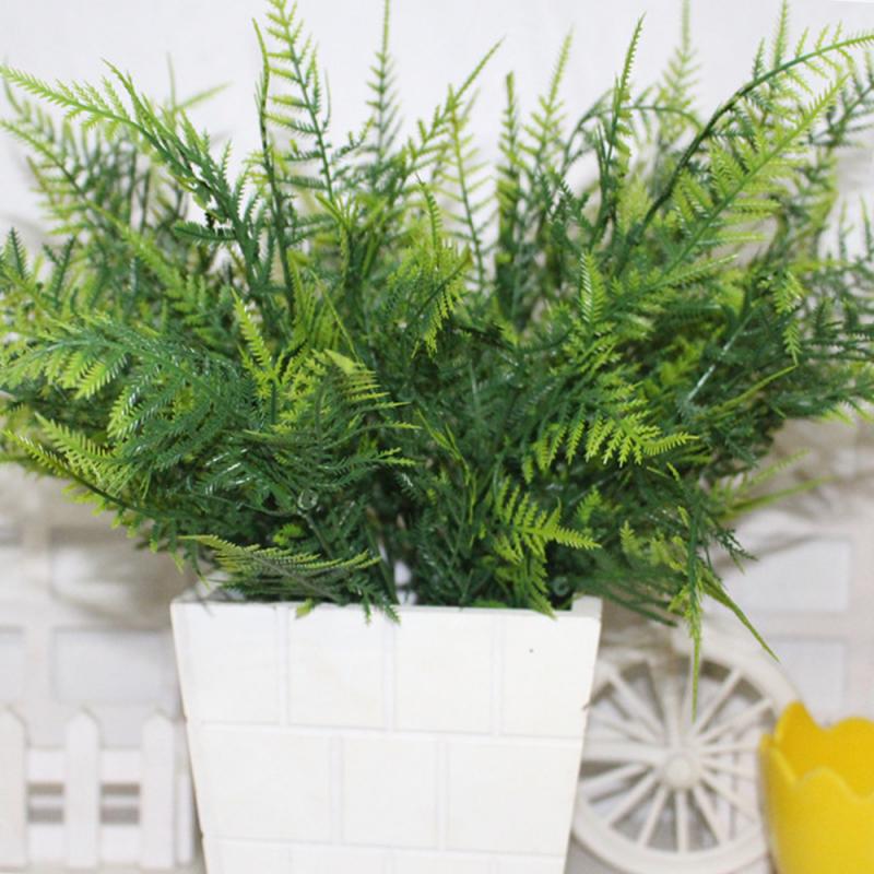Kunstplanten Asperges Plastic Indoor Groene Plant Decoratie Slaapkamer Hotel Bloemen Decoratie 35 Blad Struiken Decoratie