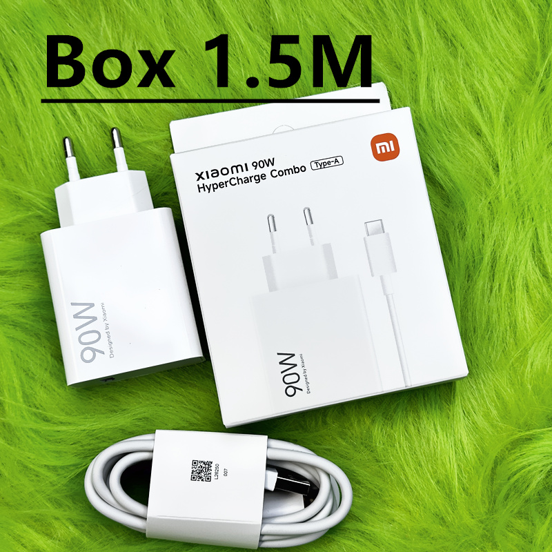 Chargeur Mi Xiaomi 90w Usb C charge hyper rapide compresseur 90 watts Xiao Mi Turbo 4 Poco F7 Pro X7 15 Ultra 14 13 Redmi Note 12: CH