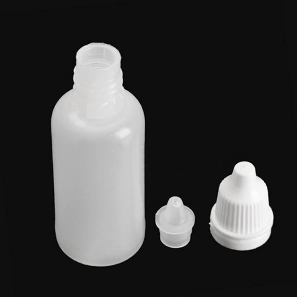 1/6/10pcs 10ml Empty Plastic Squeezable Dropper Bottles Eye Liquid Dropper Eye bottle Container Bottle Small Empty Bottles: 1pc