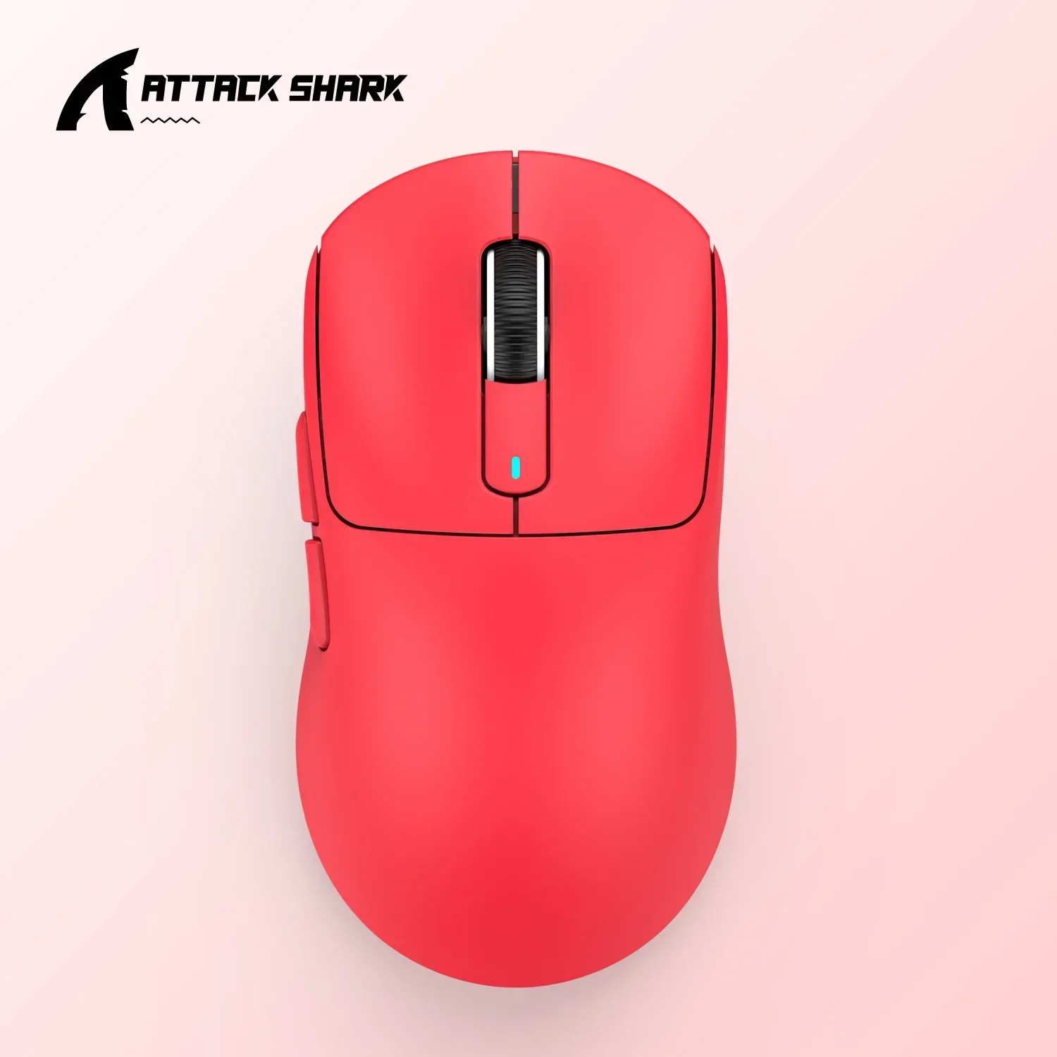 X3 PixArt PAW3395 Bluetooth Mouse 2.4G Tri-Mode Connection, 26000dpi, 650IPS, 49g Lightweight Macro Gaming Mouse: Blue