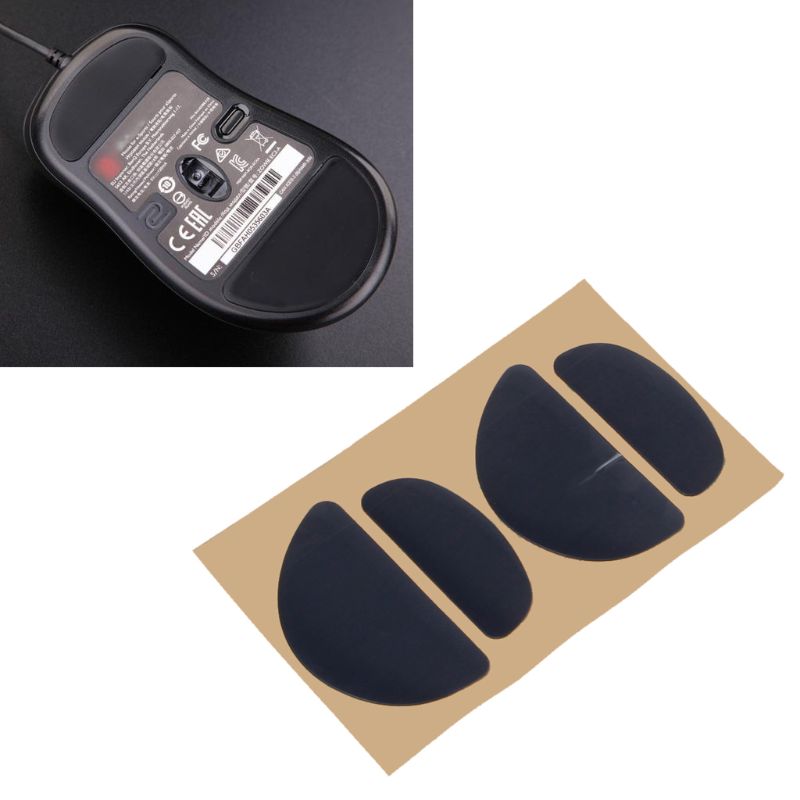 2 Sets/pak Originele Hotline Games Concurrentie Niveau Muis Voeten Mouse Skates Gildes Voor Zowie EC1-A/EC2-A/Evo Gaming muis 0.6Mm