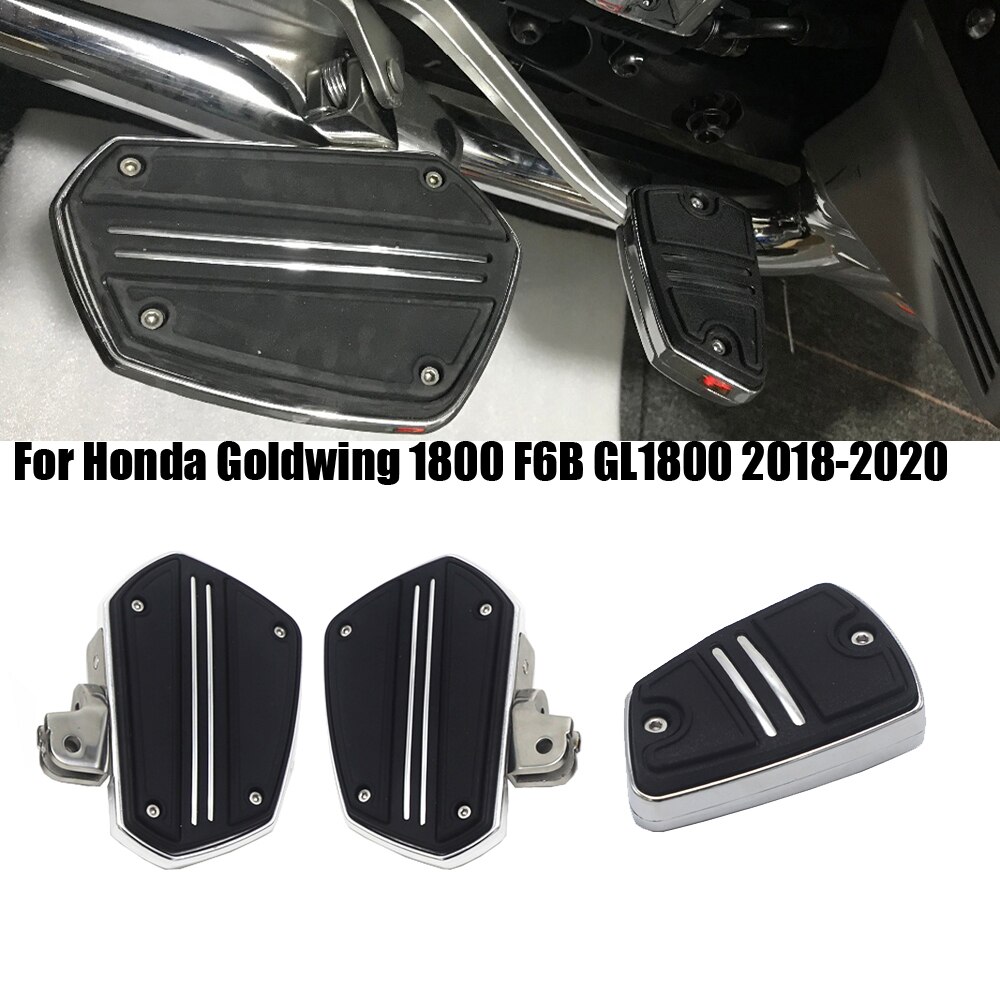 For HONDA Goldwing 1800 F6B GL1800 Brake pedal extension motorcycle accessories chrome brake pedal cover