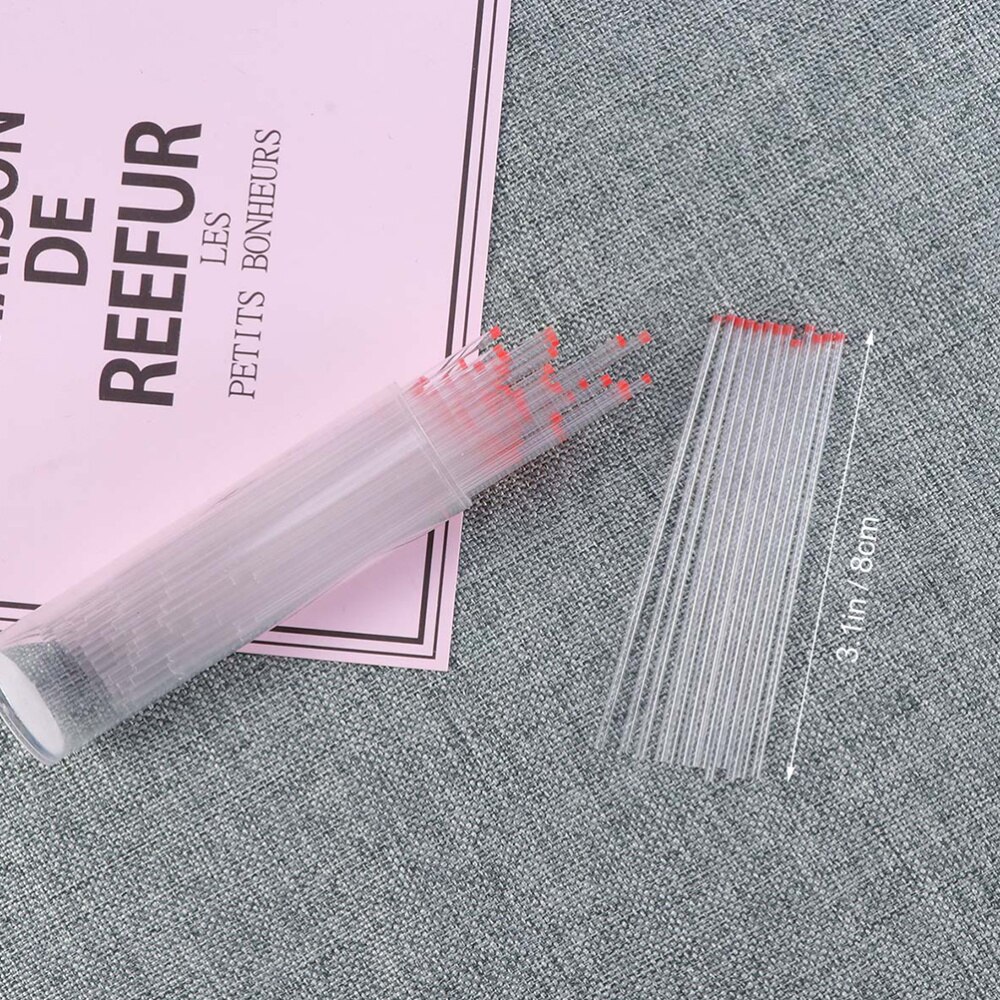 200PCS Glass Capillary Tube Multi-purpose Glass Tube Glass Melting Tube Safe Capillary Tube Micro Hematocrit Tube for Lab