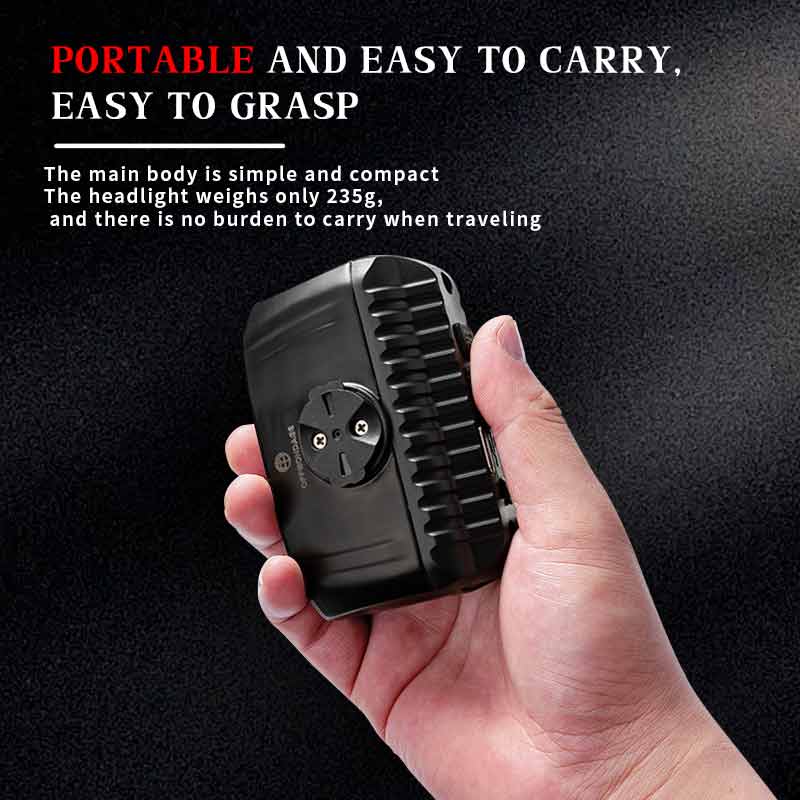 OFFBONDAGE luz delantera de la bicicleta 1000LM faro de bicicleta linterna impermeable USB TYPE-C carga MTB accesorios de lámpara de Ciclismo de Carretera