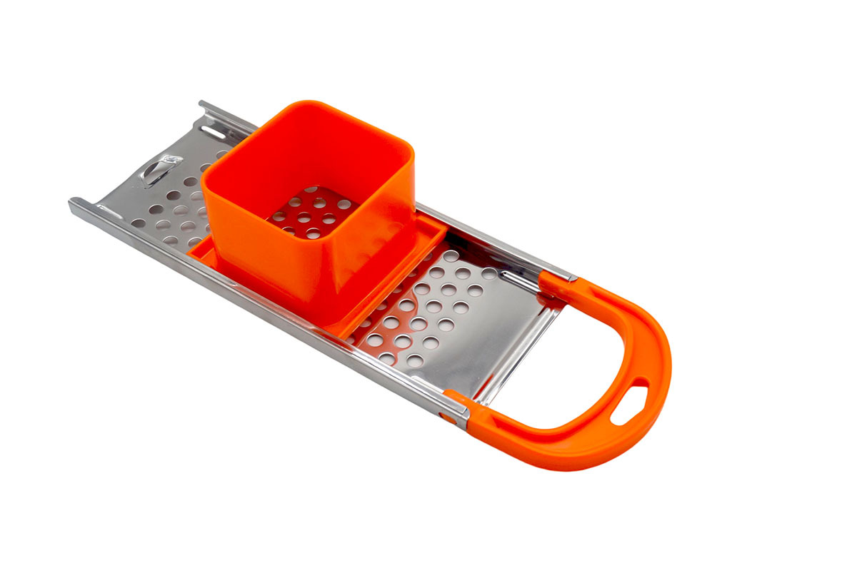 Spaetzle Maker Nokedli Szaggato Hungarian Dumplings Galuska Potato Slicer with Comfort Grip Handle Cooking Kitchen Accessories: Orange